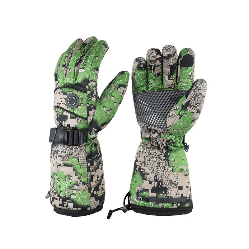 迷彩加绒发热手套