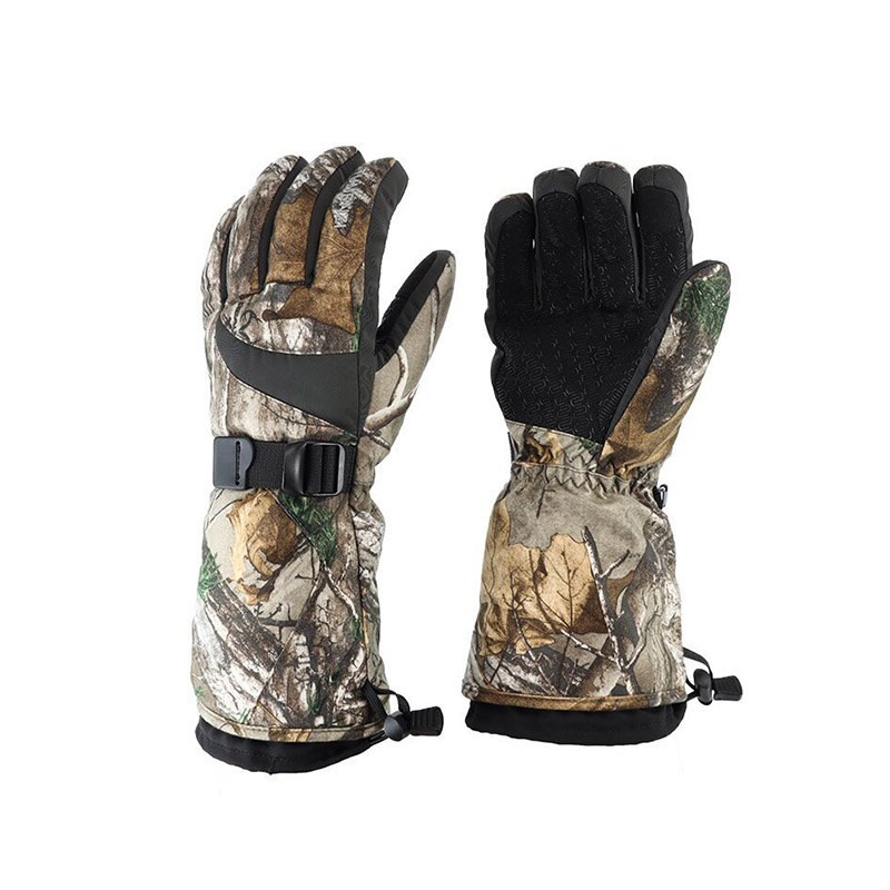 加绒保暖滑雪手套